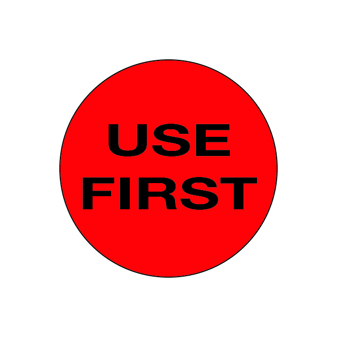 Round Use First Labels 2