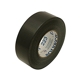 thumbnail image 2 of Intertape Industrial Duct Tape - 9 Mil, Waterproof Black, 2 In X 60 Yd, 24 Roll Case 2 of 5